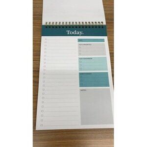 New To Do List Notebook for Work with 52 Sheets, Undated Daily Planner